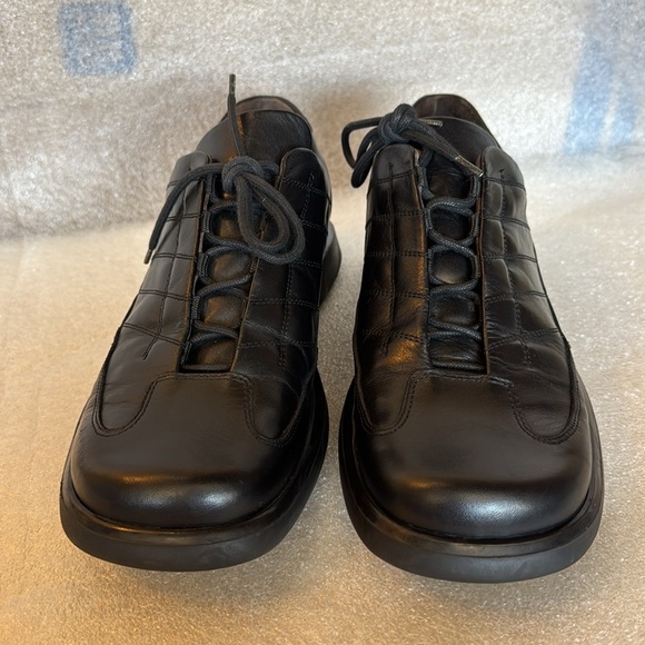 TOSI Italian Black Leather Men’s Size 10 - Picture 3 of 9